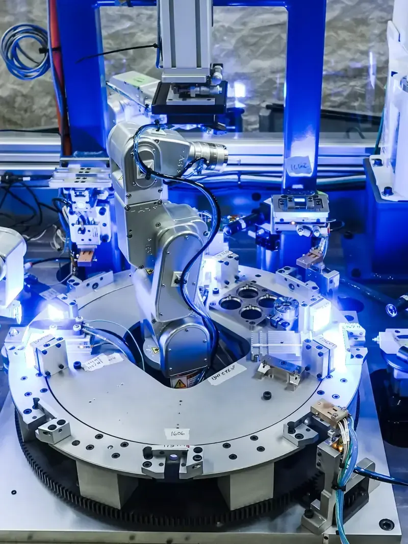 An automated assembly robot system for PCB production
