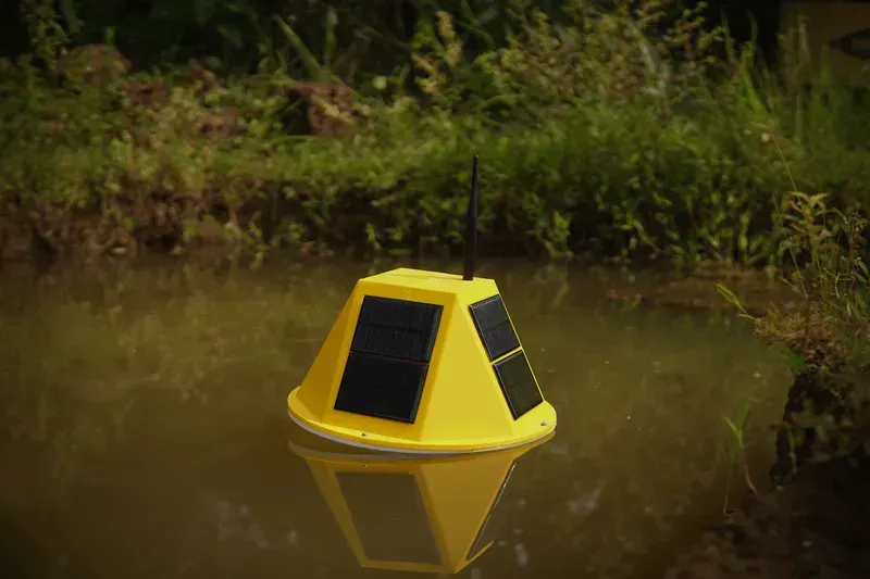 A PCB designed for a water quality monitoring buoy