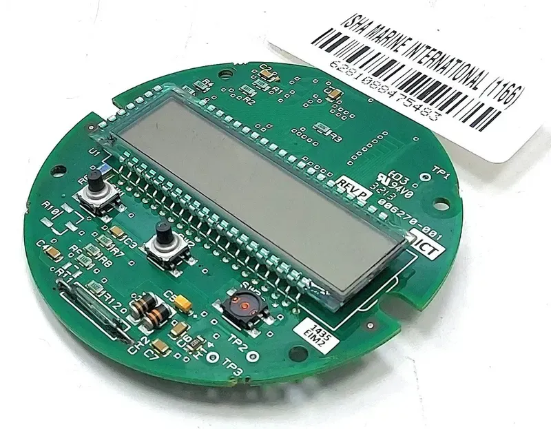 Example of a successfully implemented gas detector board