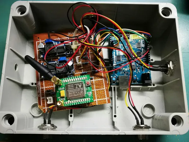 A PCB for water quality monitoring
